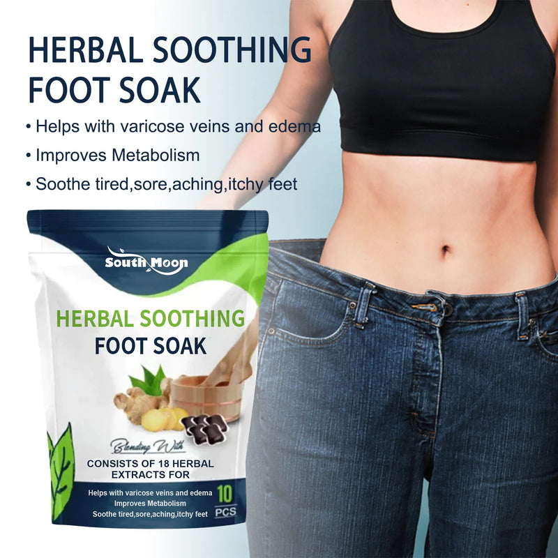 Limpeza Gel Natural Herbal Emagrecimento Pé Soak