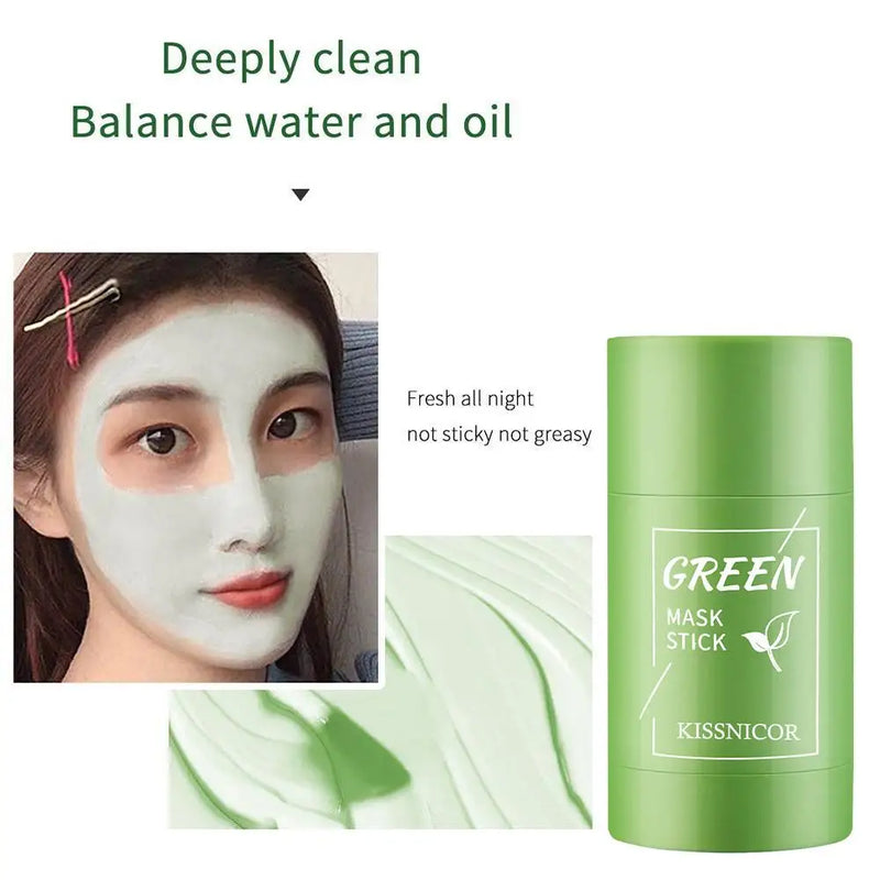 GREEN MASK para rejuvenescimento, anti-manchas e remoção de cravos