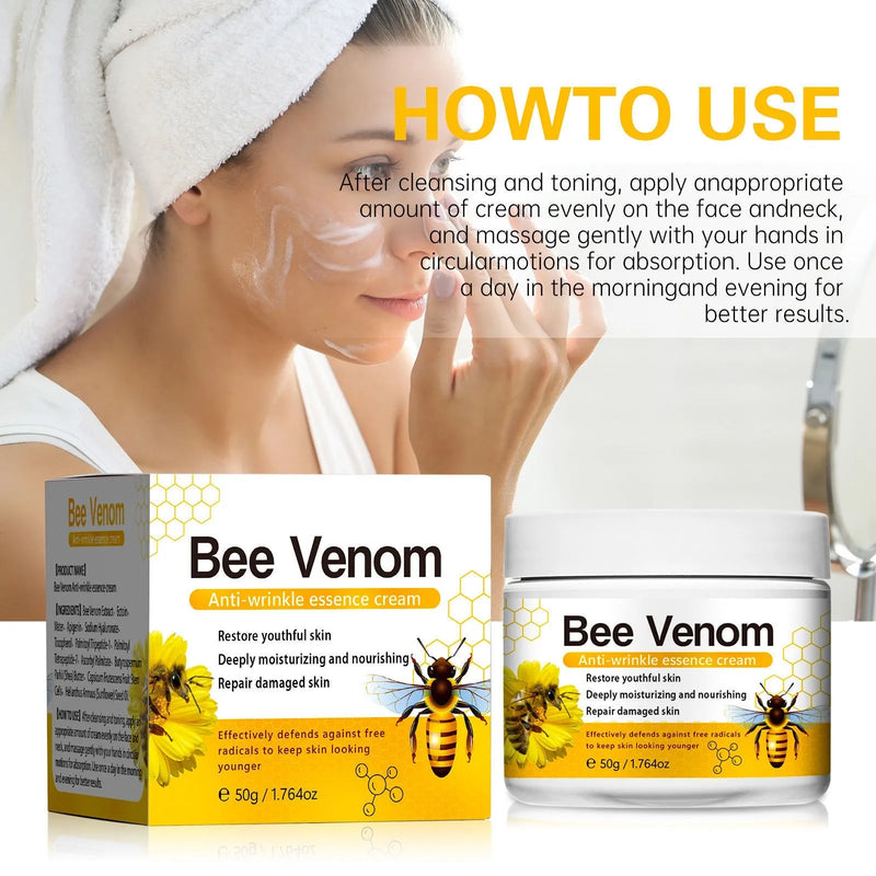 Bee Venom Creme abrangente de veneno de abelha