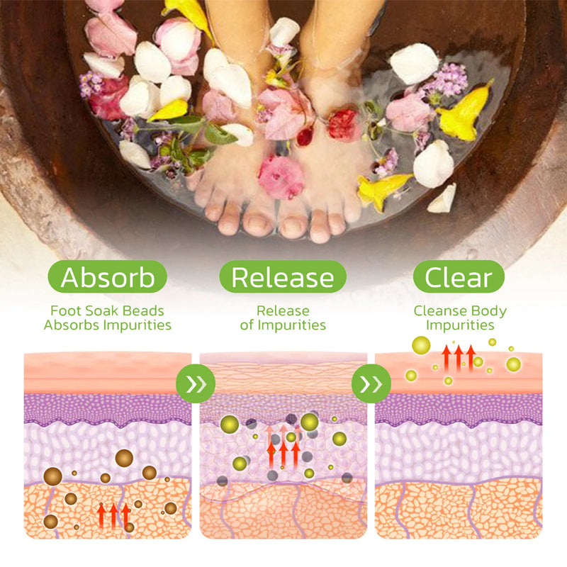 Limpeza Gel Natural Herbal Emagrecimento Pé Soak