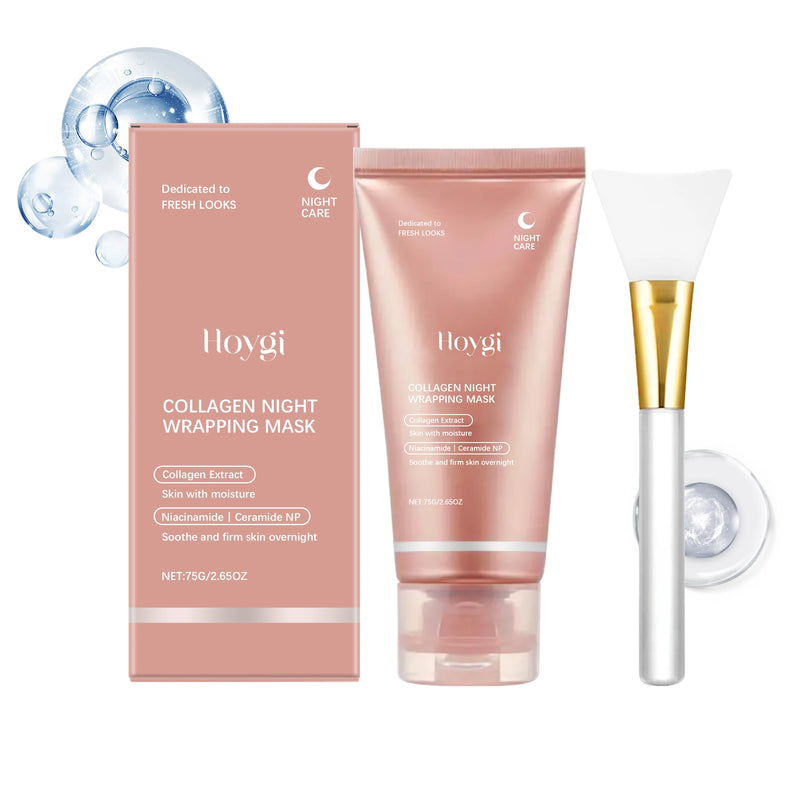 Máscara Coreana de colágeno para envolvimento noturno peel off