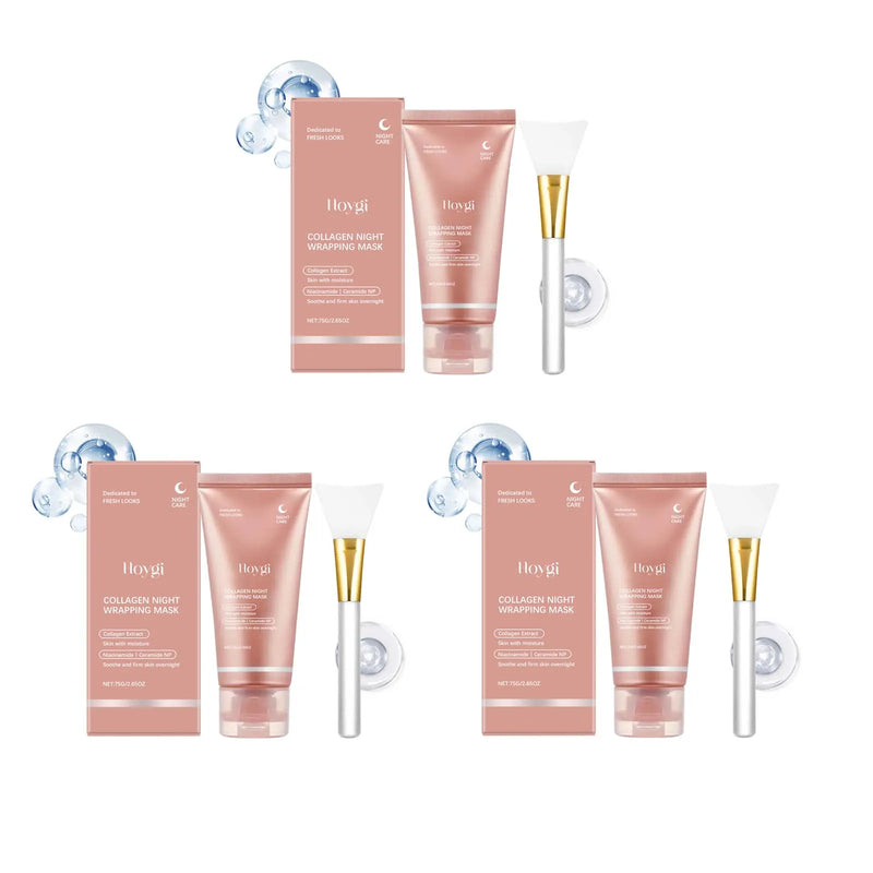 Máscara Coreana de colágeno para envolvimento noturno peel off
