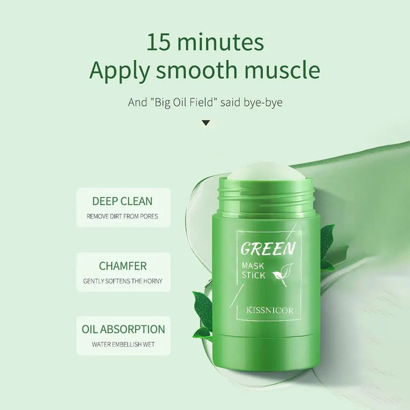 GREEN MASK para rejuvenescimento, anti-manchas e remoção de cravos